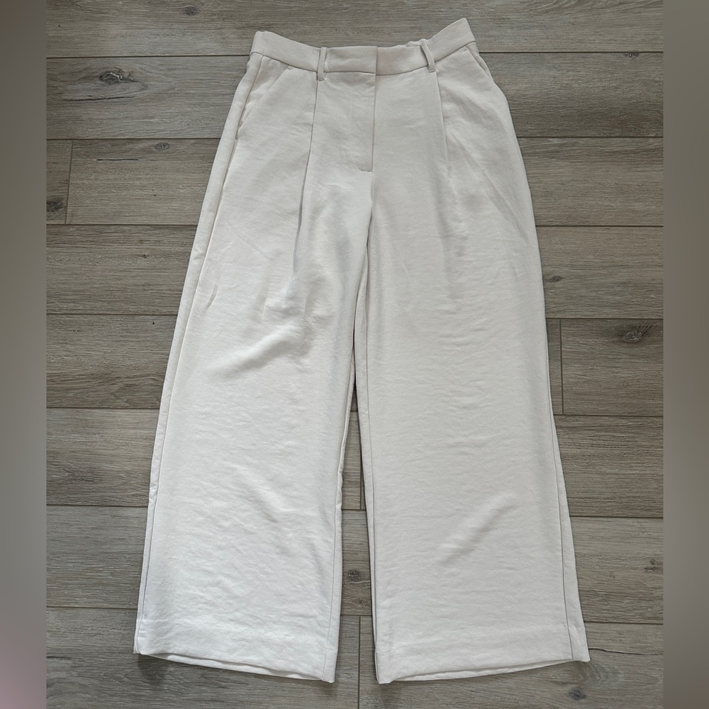 Abercrombie Tan Sloane Tailored Pants - Size 28/6 SHORT